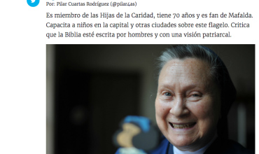 La monja activista que lucha contra la trata de personas