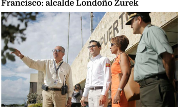 Estamos listos para recibir al papa Francisco: alcalde Londoño Zurek
