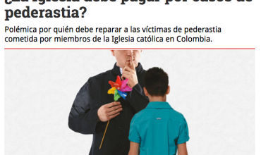 ¿La Iglesia debe pagar por casos de pederastia?