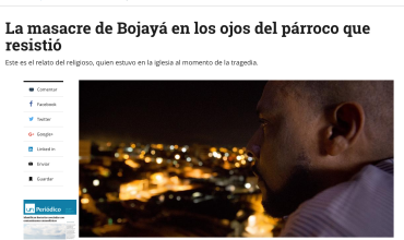 La masacre de Bojayá en los ojos del párroco que resistió