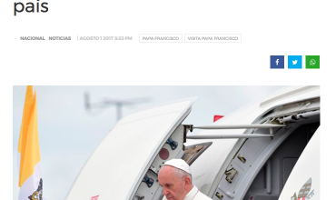 Concejo de Bogotá aprobó construcción de un monumento del papa Francisco tras su visita al país