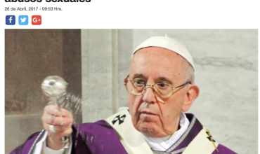 Papa Francisco expulsó de la Iglesia a sacerdote chileno por estar involucrado en abusos sexuales