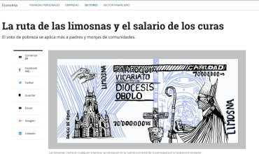 La ruta de las limosnas y el salario de los curas