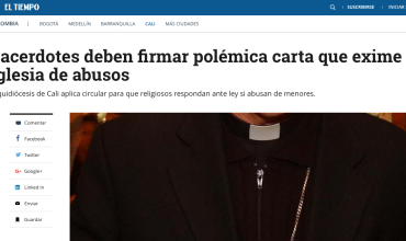 Sacerdotes deben firmar polémica carta que exime a Iglesia de abusos
