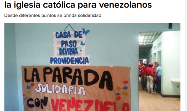 Más de cien mil almuerzos ha entregado la iglesia católica para venezolanos