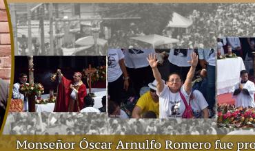 Monseñor Romero obispo, mártir, padre de los pobres y testigo heroico, fue proclamado beato de la Iglesia Católica