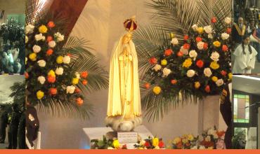 Visita de la imagen peregrina de Nuestra Señora de Fátima a la parroquia Santa María Magdalena