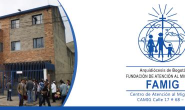 Desarrollando acciones de servicio en bien de los migrantes y especialmente a las personas en situación de desplazamiento.