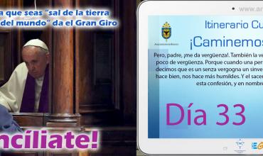 ¡Reconcíliate!Itinerario Cuaresmal - ¡Caminemos Juntos! Día 33