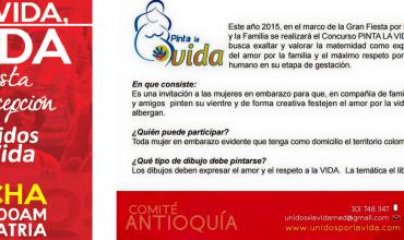 Bogotá vivirá una gran fiesta por la vida desde la concepción hasta la muerte natural,y por la familia