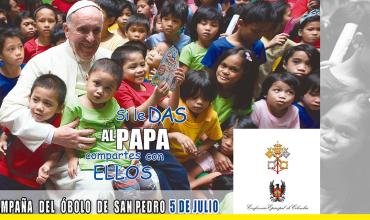 Campaña del Óbolo de San Pedro - 5 de julio de 2015