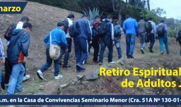 Retiro Espiritual Vocacional de Adultos Jóvenes