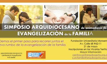 Simposio arquidiocesano de evangelización de la familia