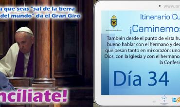 ¡Reconcíliate!Itinerario Cuaresmal - ¡Caminemos Juntos! Día 34