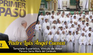 Diáconos permanentes y ministros de la comunión se preparan para la venida del papa Francisco