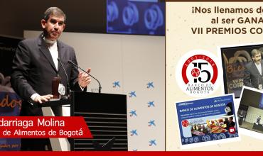 Banco de Alimentos de Bogotá recibió galardón en España