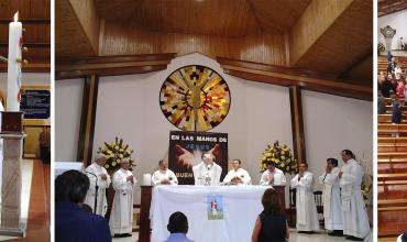 El señor cardenal Rubén Salazar Gómez visita por primera vez la parroquia San Jerónimo Emiliani