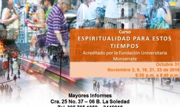 Espiritualidad para los tiempos difíciles