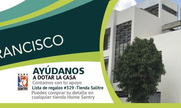 Regalos para la dotación de la Casa Francisco en Anapoima