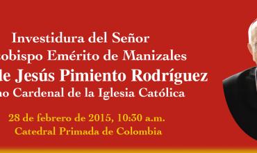 Investidura cardenalicia en Bogotá