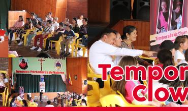 La temporada Clown llegó a Cáqueza