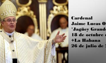 El cardenal cubano, Jaime Ortega fue despedido con repique de campanas entre una multitud de fieles