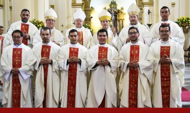 ¡El Señor nos ha regalado ocho nuevos pastores!