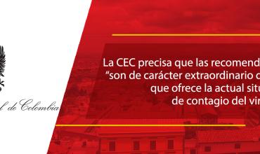 Ante Covid-19, Iglesia reitera llamado a acoger medidas preventivas