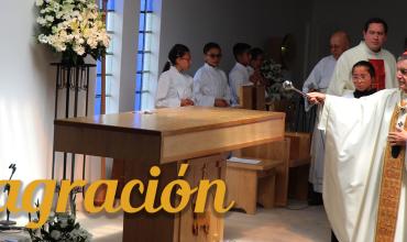 Virgen de la Medalla Milagrosa consagró su templo