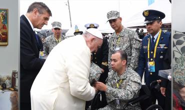 A Francisco se le quedó enredado el corazón en Colombia