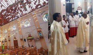 Iglesia atacada en Sri Lanka reabre tres meses después de atentados de Domingo de Pascua