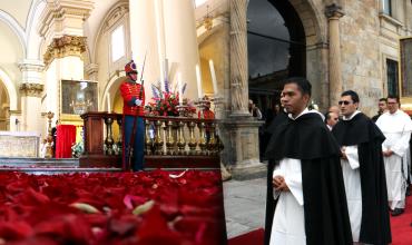 Bogotá se volcó en la procesión de su Reina y Patrona