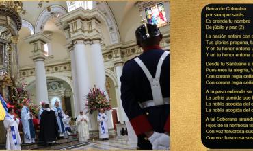 Historia de la advocación de la Reina de Colombia