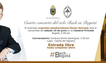 Dexter Kennedy, cuarto concertista del Ciclo Bach