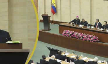 Encuentro del Presidente de la República con los obispos colombianos