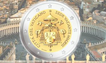 Las nuevas monedas de euro llevarán el escudo papal