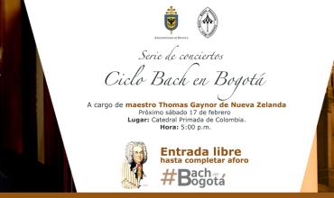 Bach en Bogotá, concierto en la Catedral