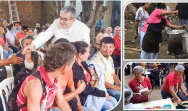 La Casa de Paso Divina Providencia alimenta a los hermanos venezolanos en Cúcuta