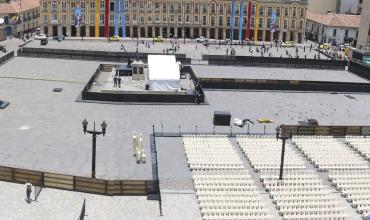 Bogotá, todo listo para recibir al Papa