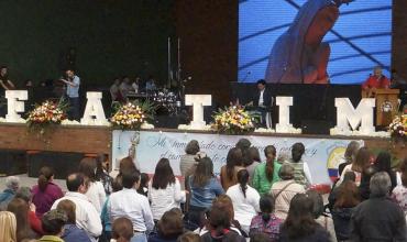 Colombia despidió a la Virgen peregrina de Fátima