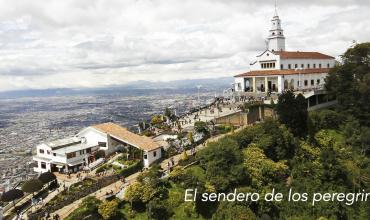 Abierto sendero peatonal de Monserrate...