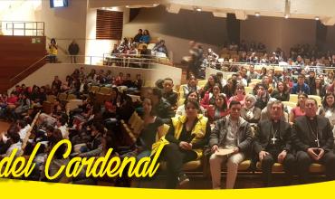 Los jóvenes de Puente J se encontraron con el Señor Cardenal