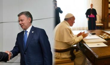 El Papa invitó sorpresivamente a Uribe a la audiencia programada con Santos