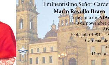 Aniversario de la Pascua del señor cardenal Mario Revollo Bravo