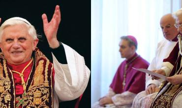 El 19 de abril de 2005 fue elegido el cardenal Joseph Ratzinger como papa y tomó el nombre Benedicto XVI