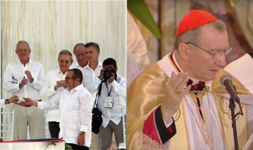 El mensaje de Francisco llegó a través de su Secretario de Estado