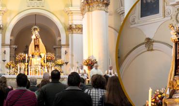Nuestra Señora del Carmen acogió a sus devotos hijos en la Catedral Primada