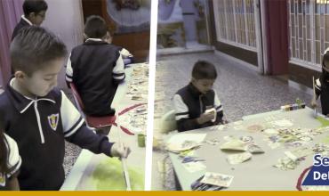 Manitos para construir la paz