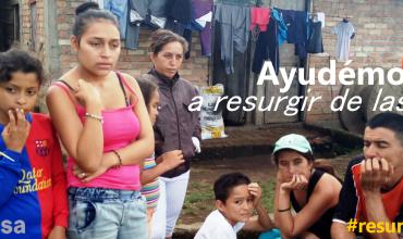 La Corporación El Minuto de Dios realiza campaña para ayudar a dos familias caucanas