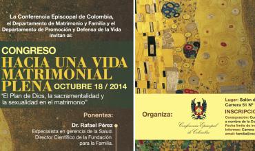 Congreso “Hacia una vida matrimonial plena”